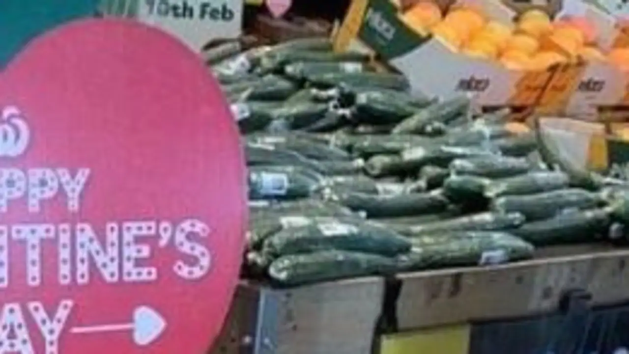 Adelaide Woolworths customers lose it over awkward Valentine’s Day sign