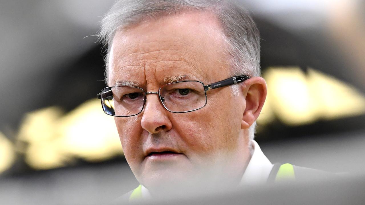 Anthony Albanese says Scott Morrison ‘dared’ manufacturers to leave