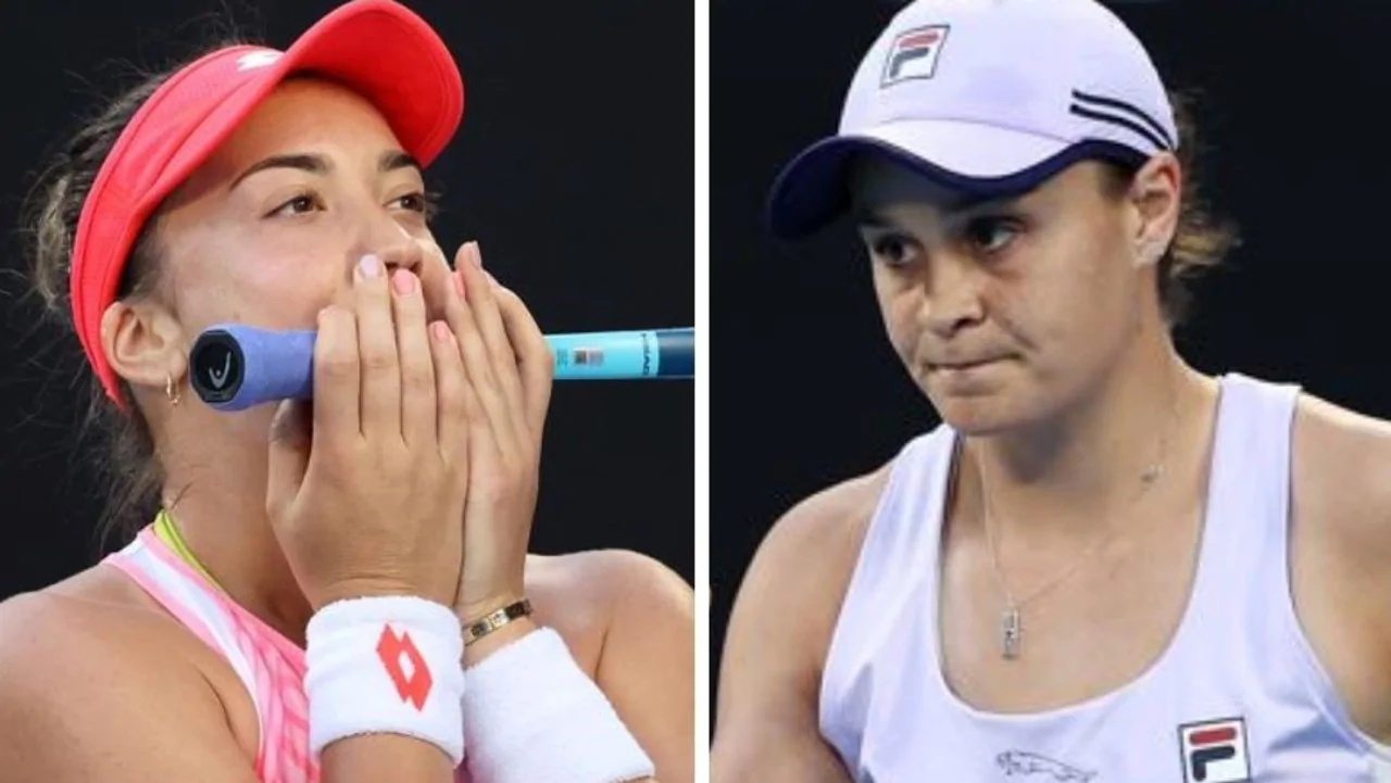 Ash Barty record, incredible stats, makes history, reaction, Danka Kovinic