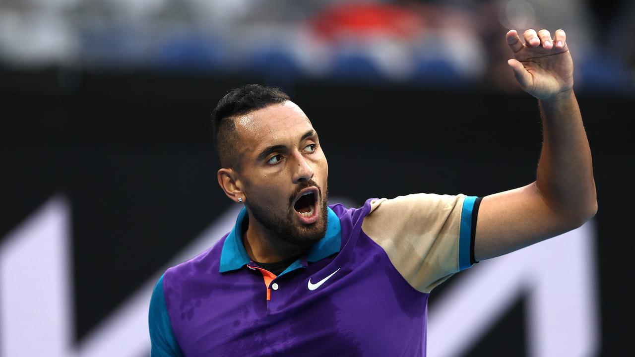 Australian Open 2021, Nick Kyrgios slams girlfriend, reaction