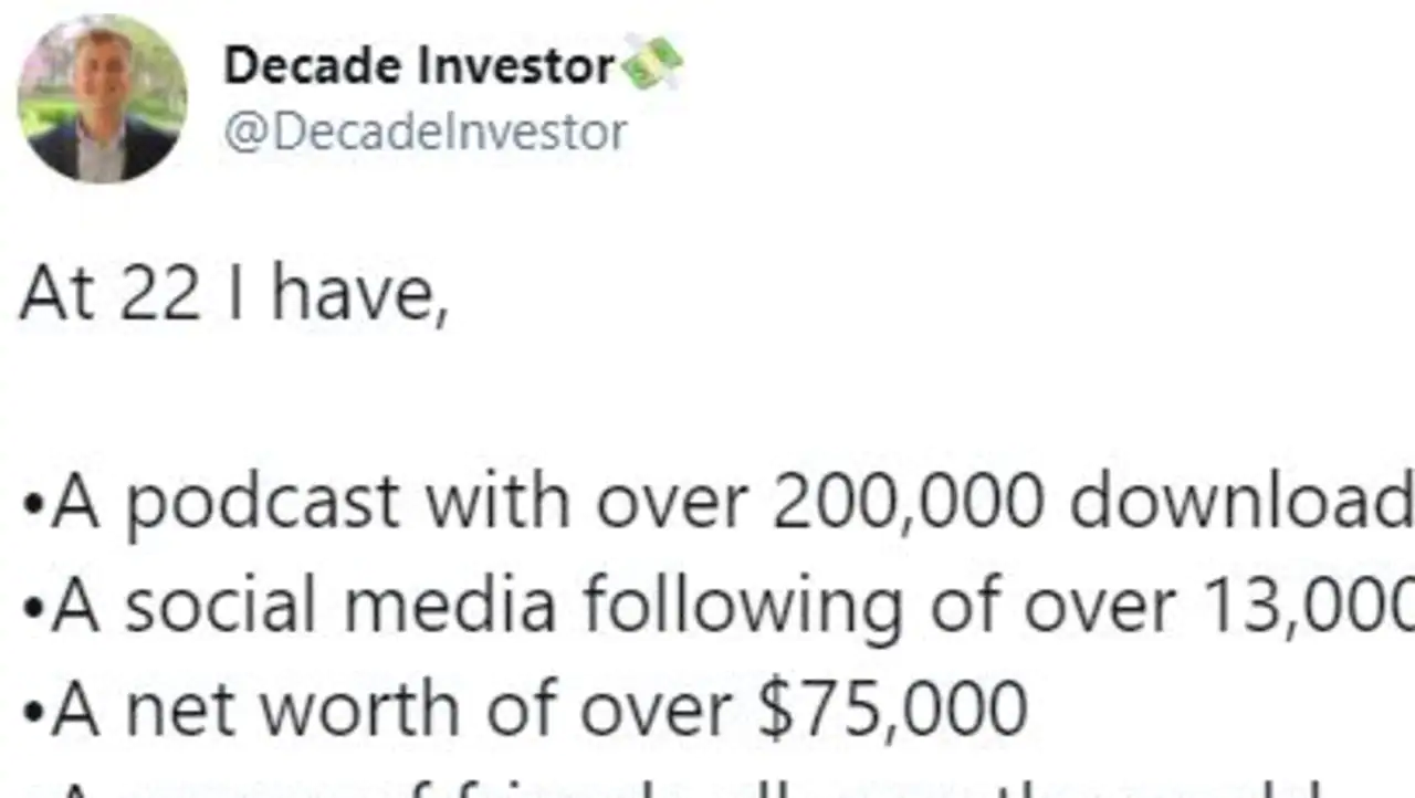 Finance influencer confused by vicious trolling over Twitter post
