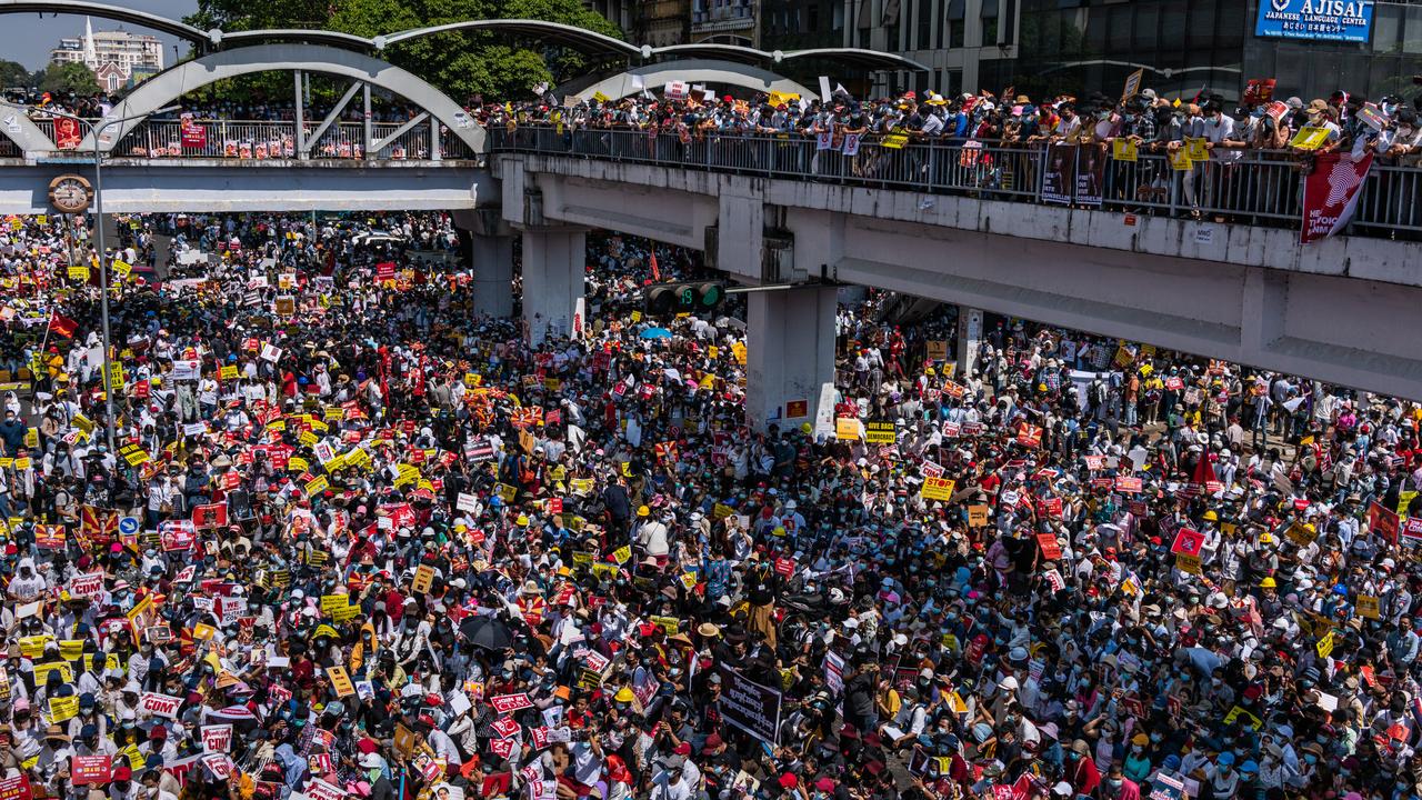 Fury at China as protesters accuse Beijing of orchestrating military takeover