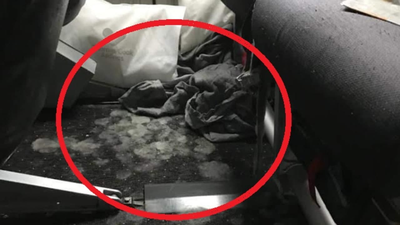 Inside the abandoned Thomas Cook planes left at Manchester Airport