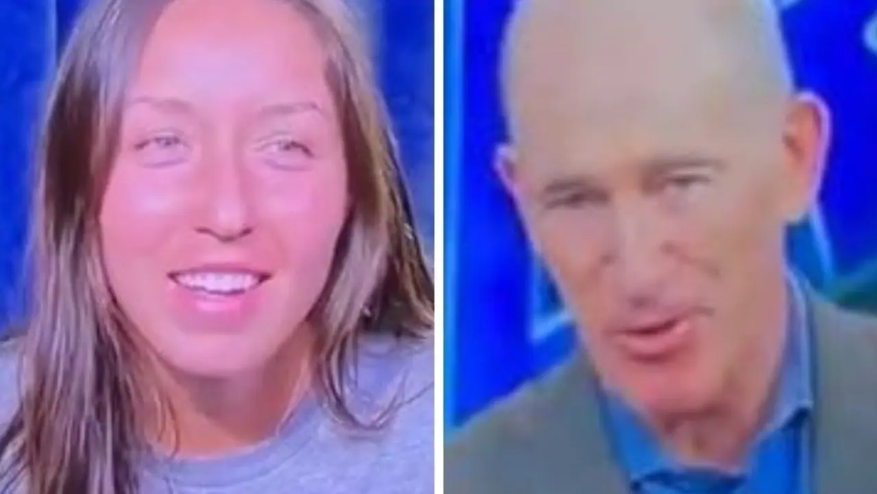 Jessica Pegula shuts down commentator Brad Gilbert, live TV interview, secret billionaire