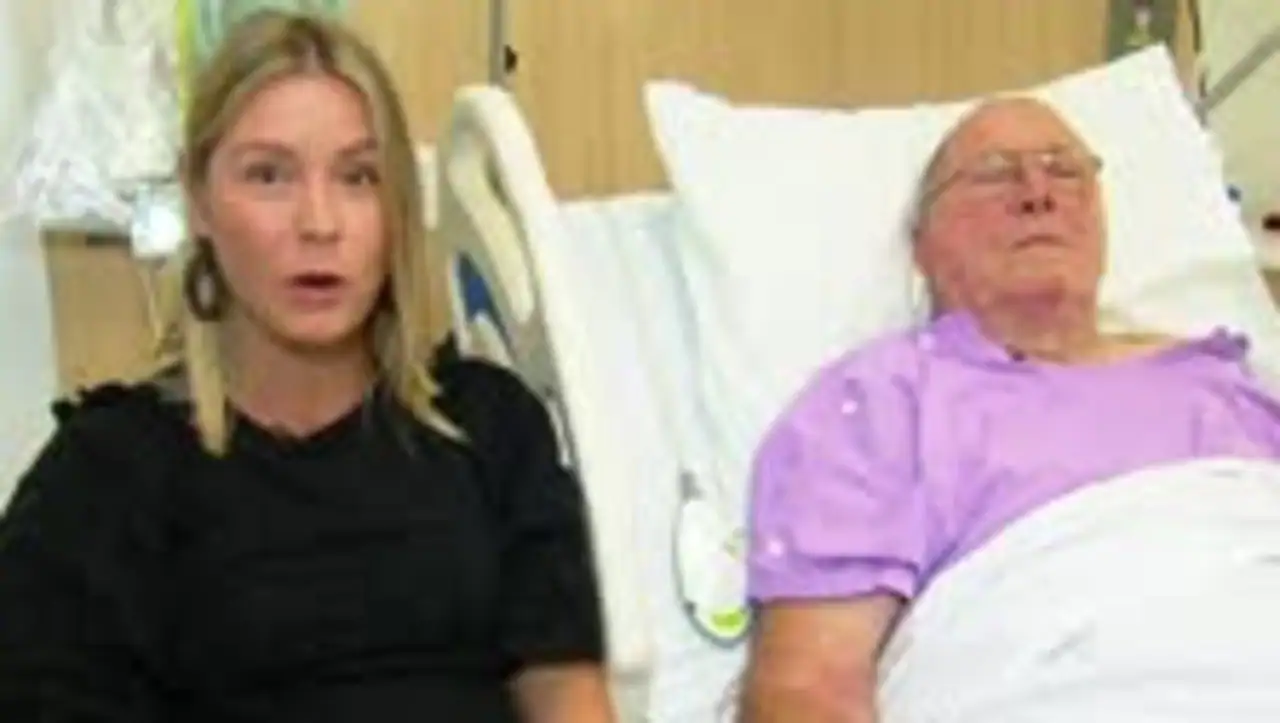 Kevin Franklin rescued off motorcycle by pregnant granddaughter Terri