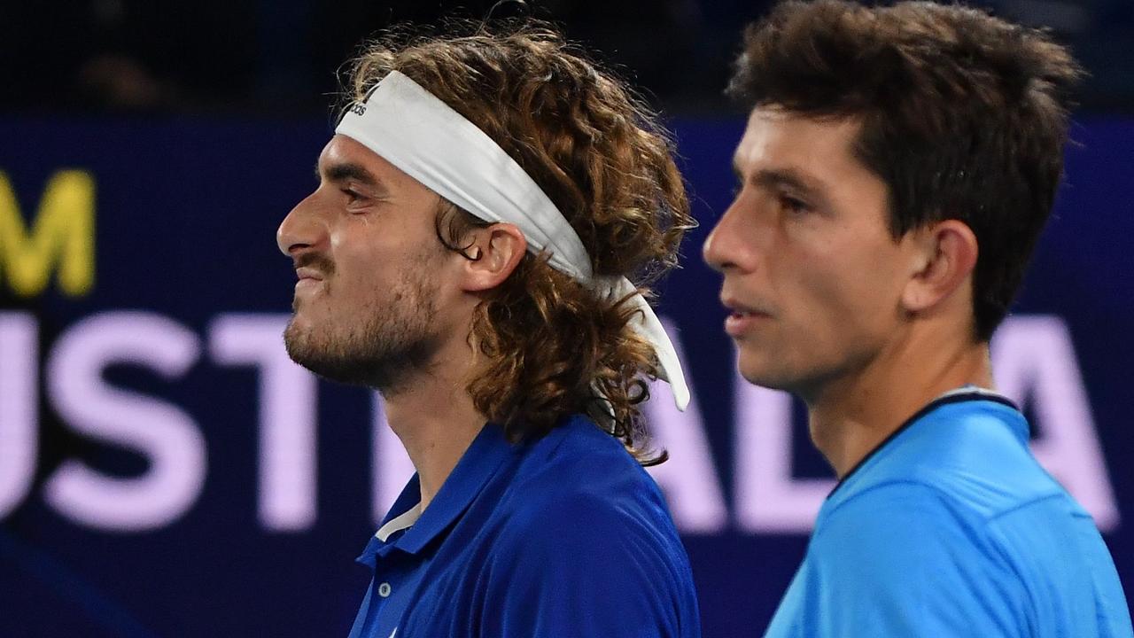 Michail Pervolarakis, questions, Stefanos Tsitsipas, Greek team, ATP Cup