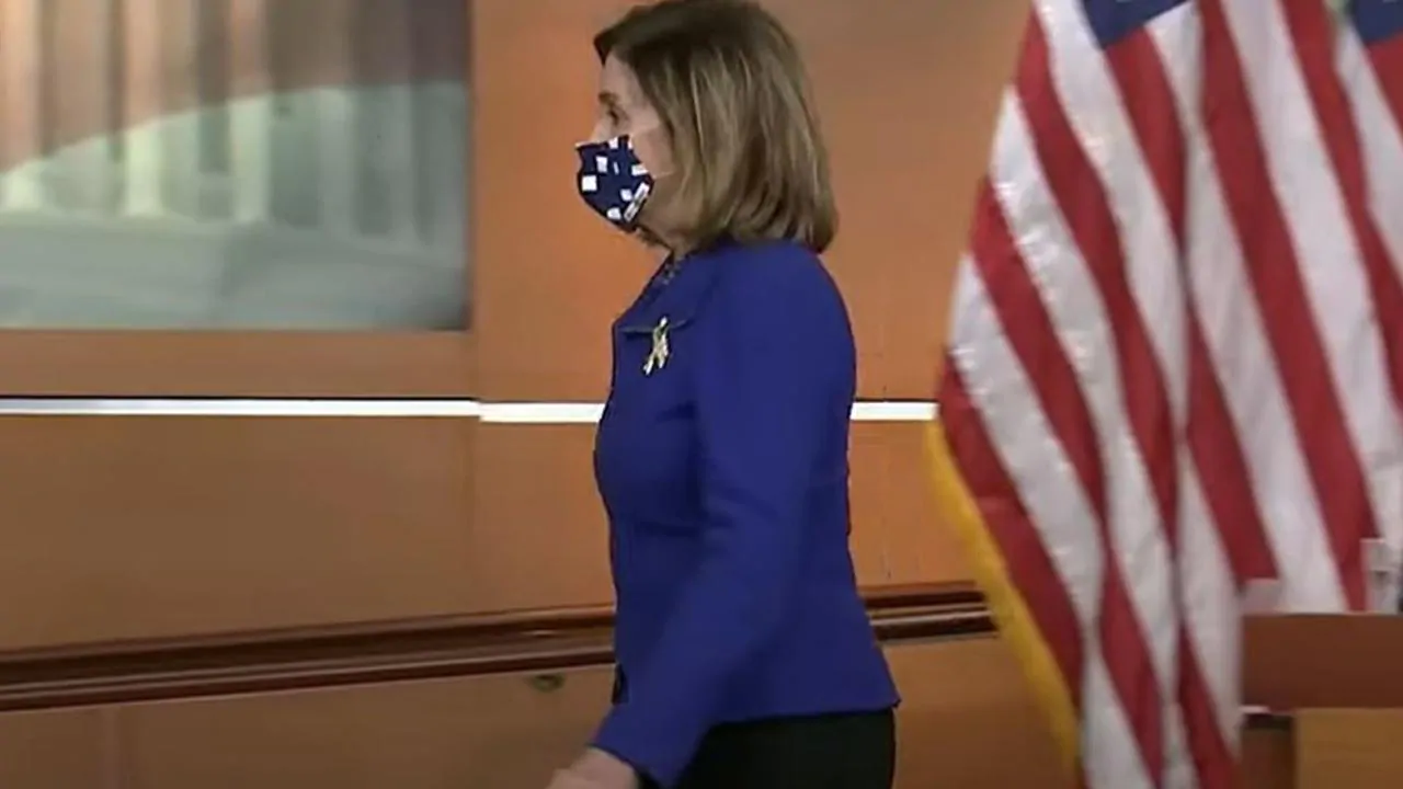 Nancy Pelosi cuts media conference short, labels questions ‘waste of time’