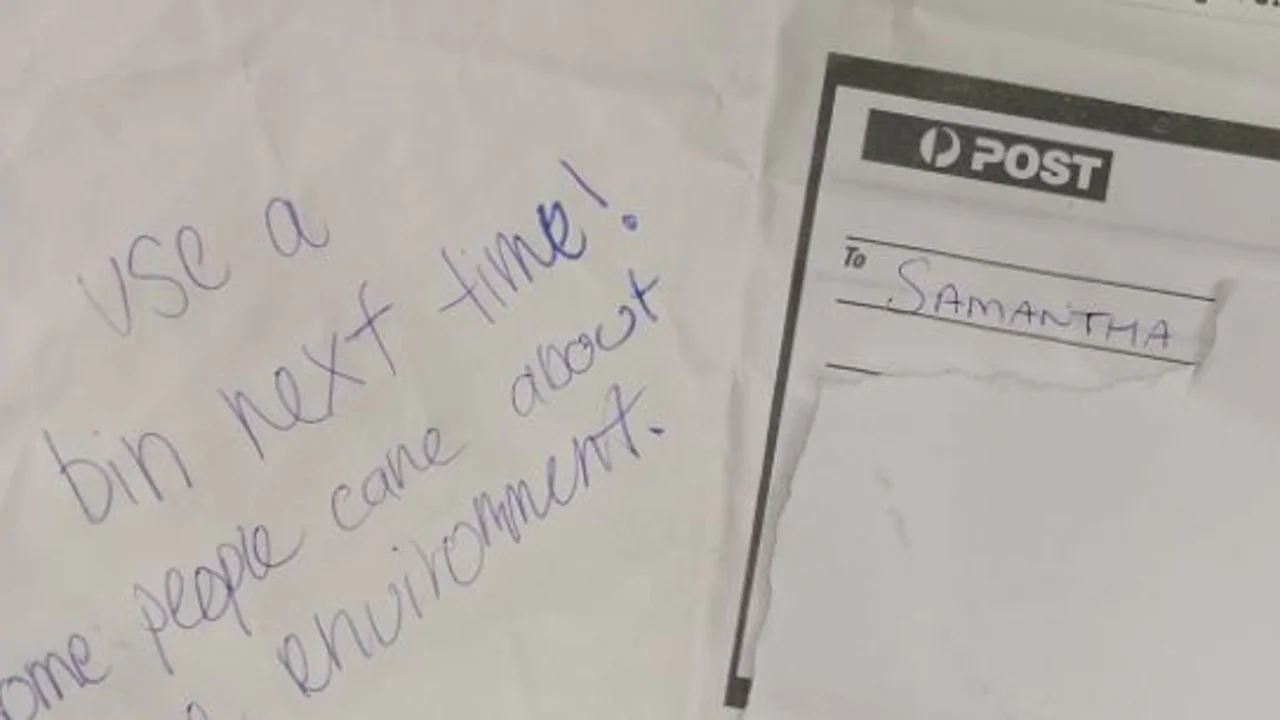 ’Neighbourhood Karen’ leaves nasty note on man’s stolen package