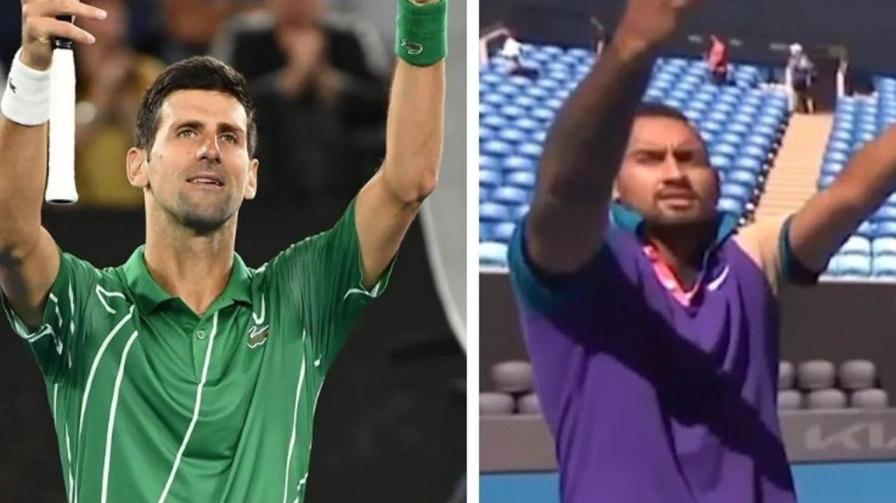 Nick Kyrgios, Novak Djokovic celebration, injury, tennis news
