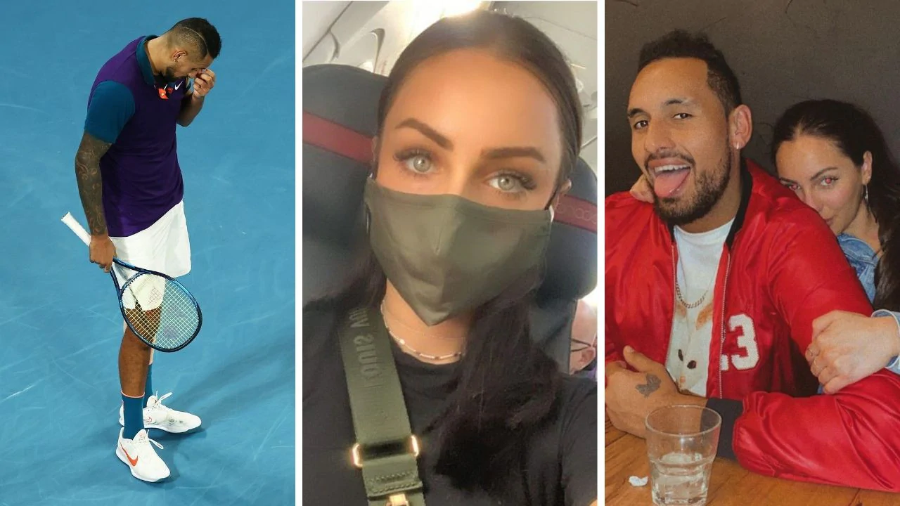 Nick Kyrgios girlfriend Chiara Passari flies to Australian Open 2021 for Melbourne lockdown