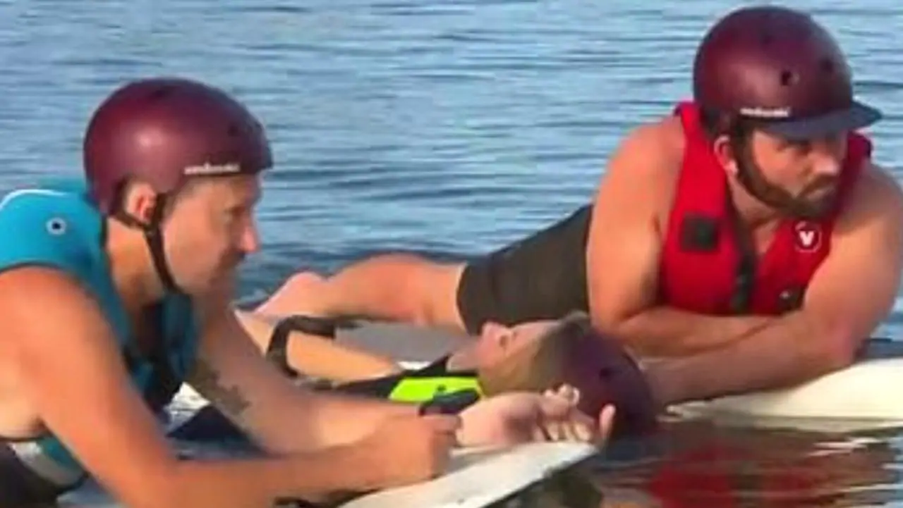 Today show co-host Allison Langdon badly injured during segment