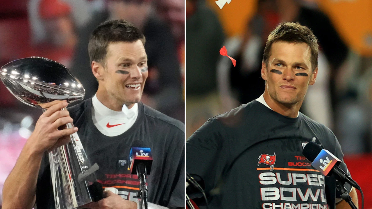 Tom Brady hides Nike logo after Bucs defeat Chiefs