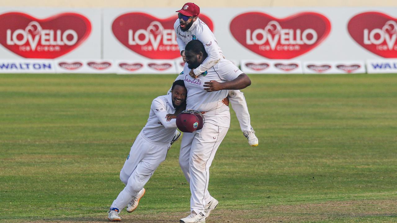 West Indies defeat Bangladesh, series result, Rahkeem Cornwall photo