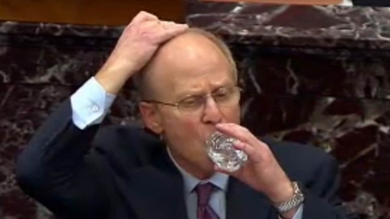 Why David Schoen was covering his head
