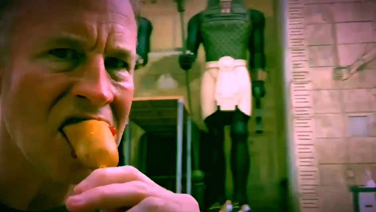 Will Hodgman roasted for corn dog Twitter video