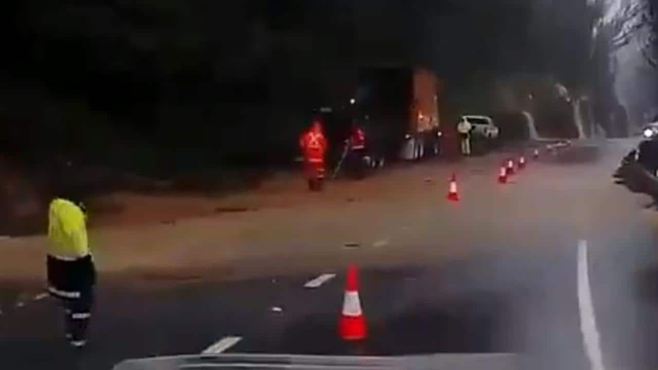 Bells Line of Road closed for ‘foreseeable future’ after landslide