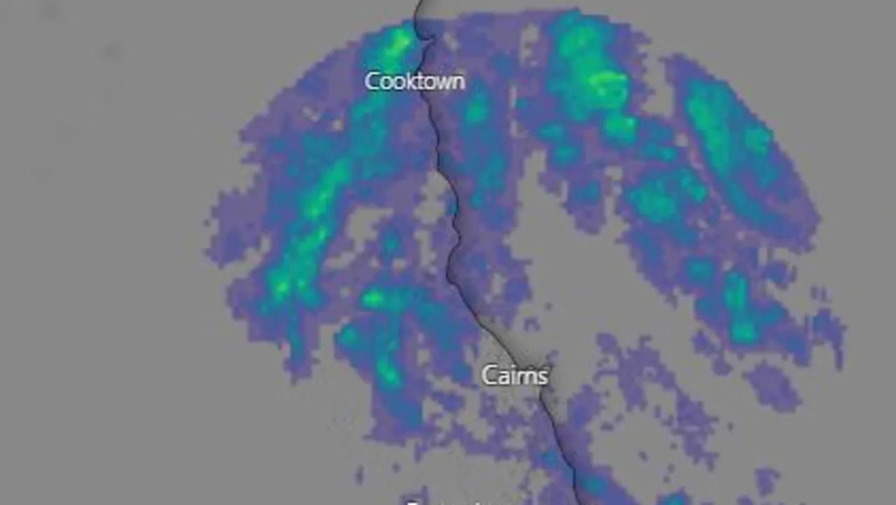 Cairns, north Qld on weather watch