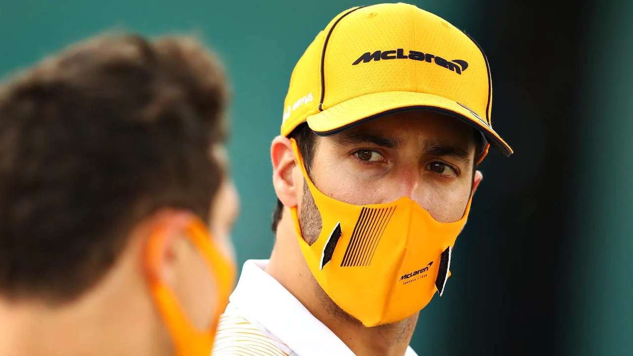 Daniel Ricciardo, Pierre Gasly collision, Bahrain Grand Prix