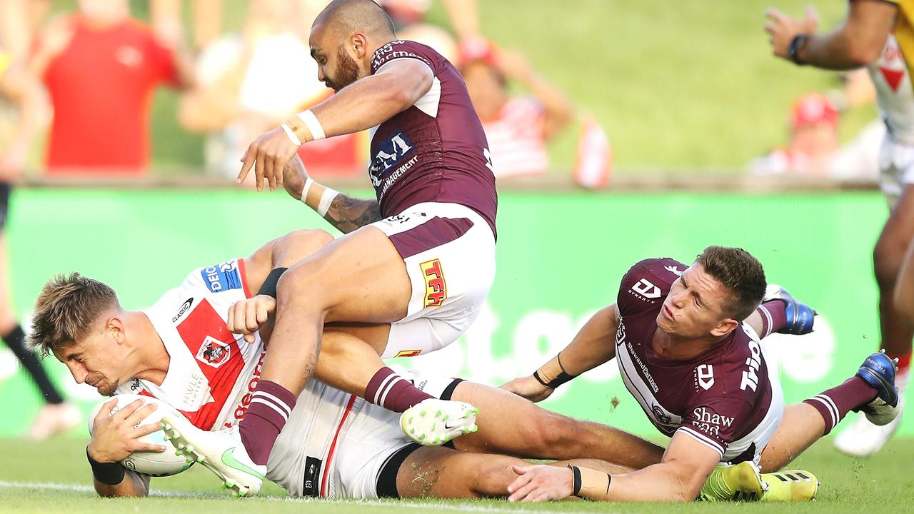 Dragons beat Manly, reaction, shocking football, wooden spook