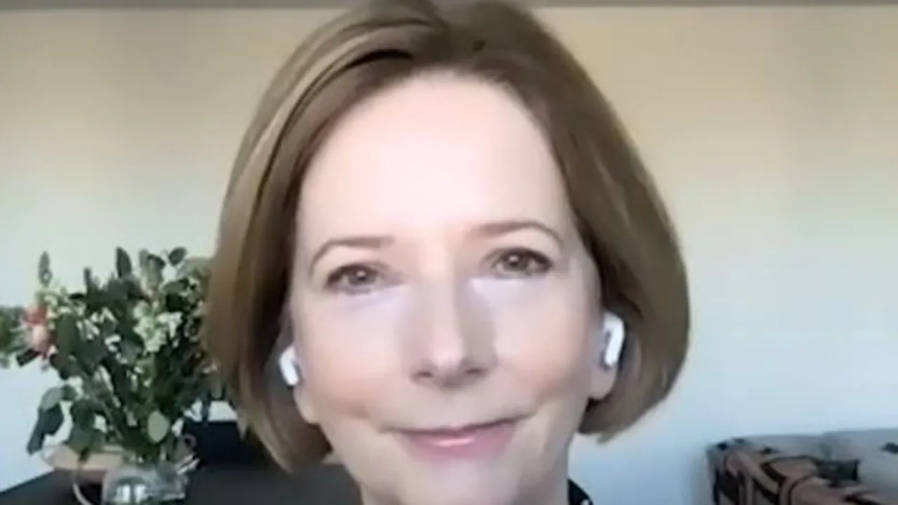 Former prime minister discusses gender equality