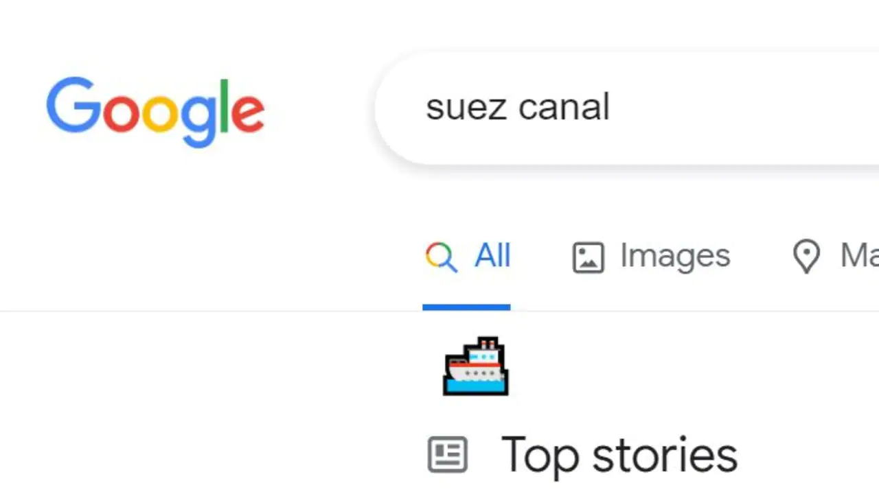 Google’s hilarious Suez Canal Easter egg for searches about Ever Given ship