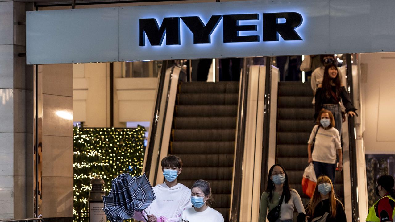 Myer reveals flagship store closures dent company’s profits