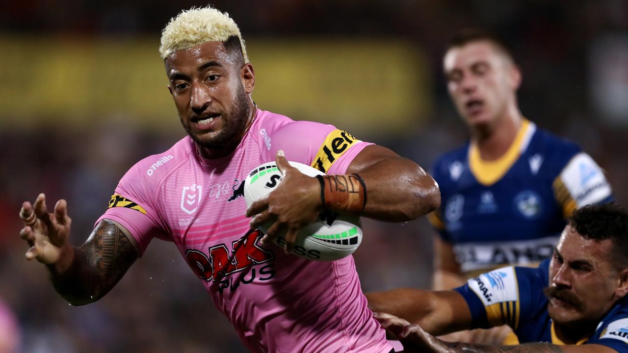 Penrith star Viliame Kikau says he wants to be allowed to play State of Origin