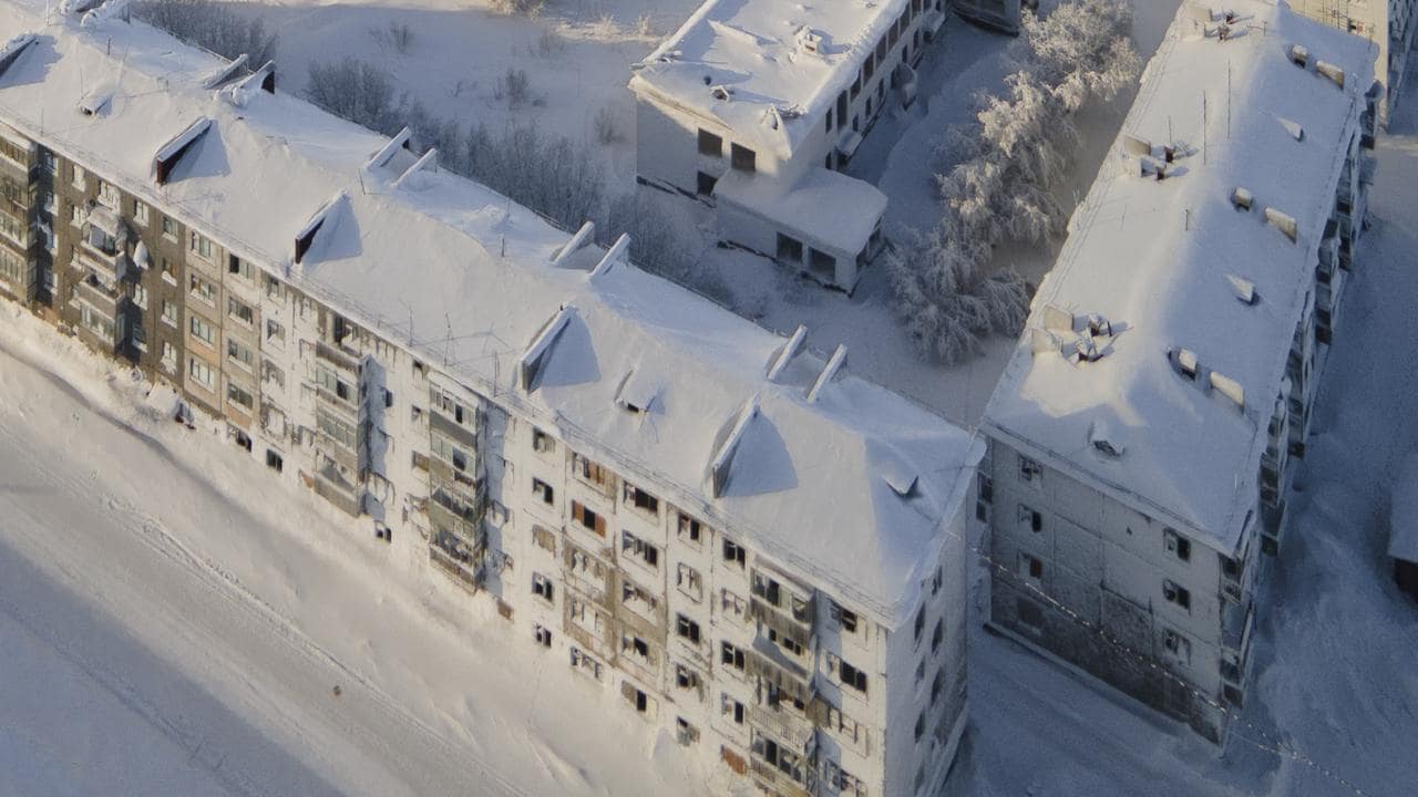 Russian ghost towns frozen in time by -50C temperatures