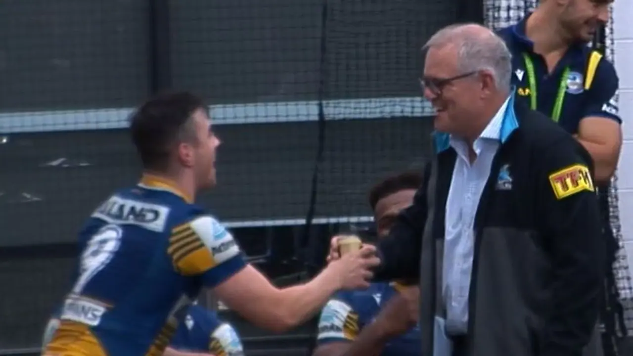 Scott Morrison won’t skol a beer, Eels beat Sharks, shocking injuries
