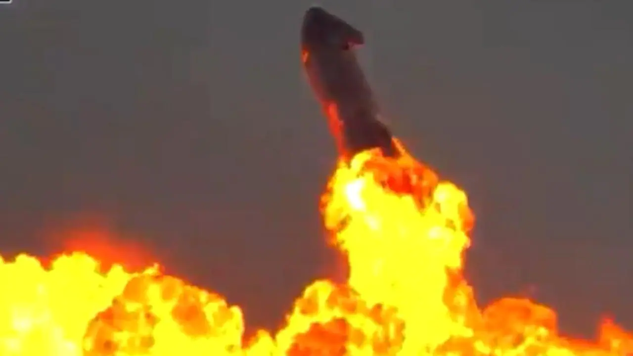 SpaceX SN10 Starship prototype explodes after ‘soft landing’