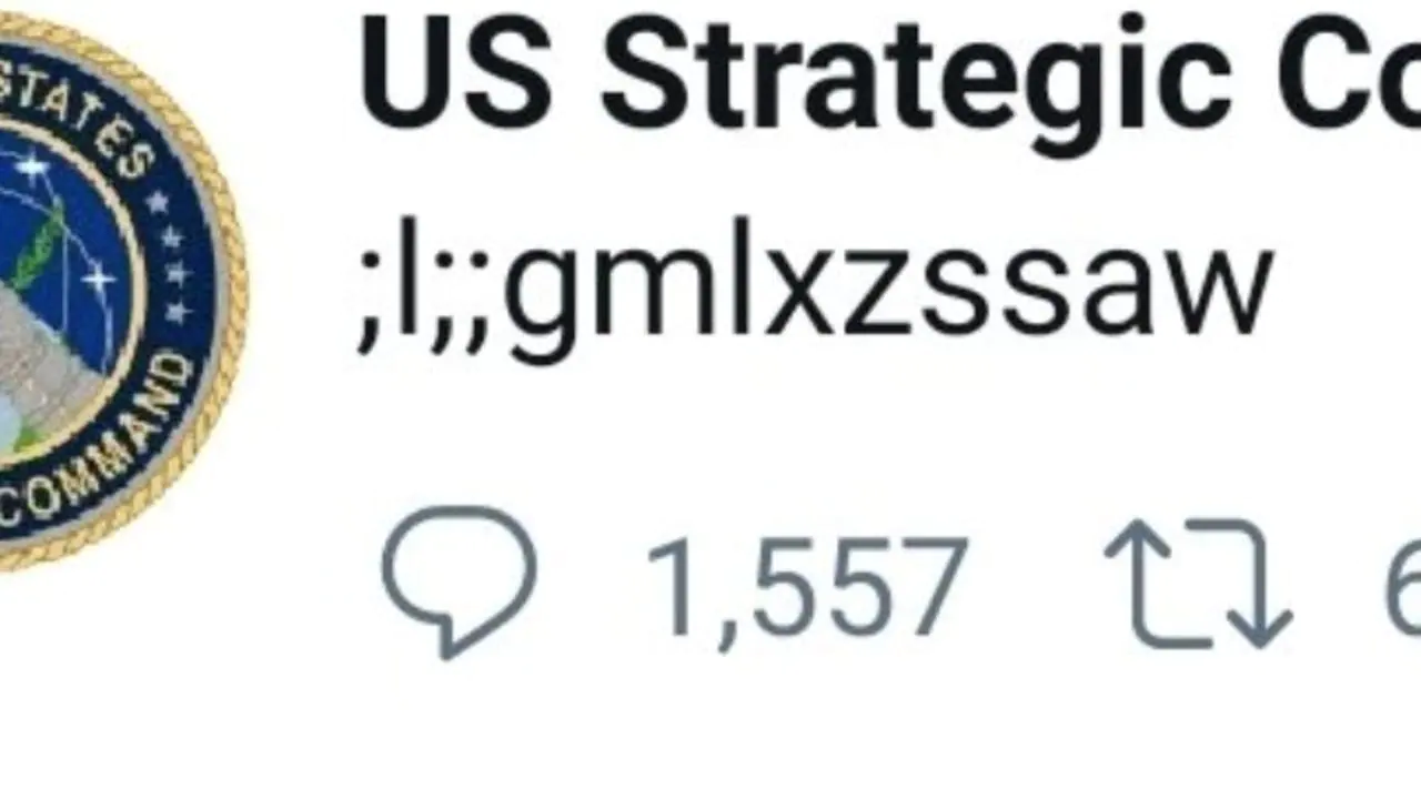 US Strategic Command’s cryptic nuclear code tweet sent by child