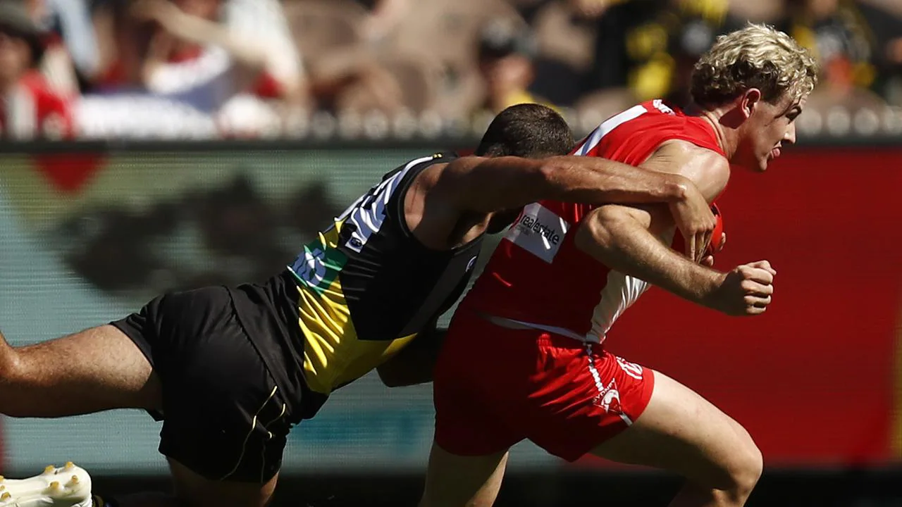 Chad Warner, Sydney Swans defeat Richmond Tigers score, result