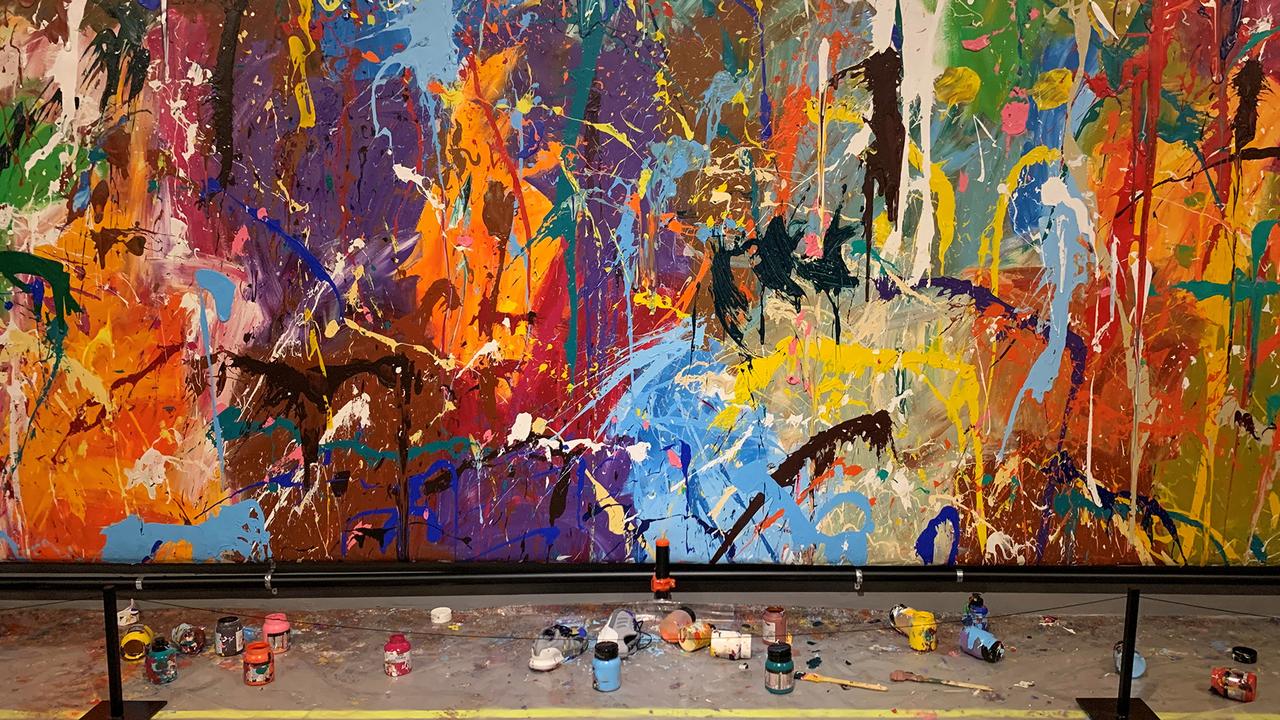 Couple accidentally paints over $650,000 artwork