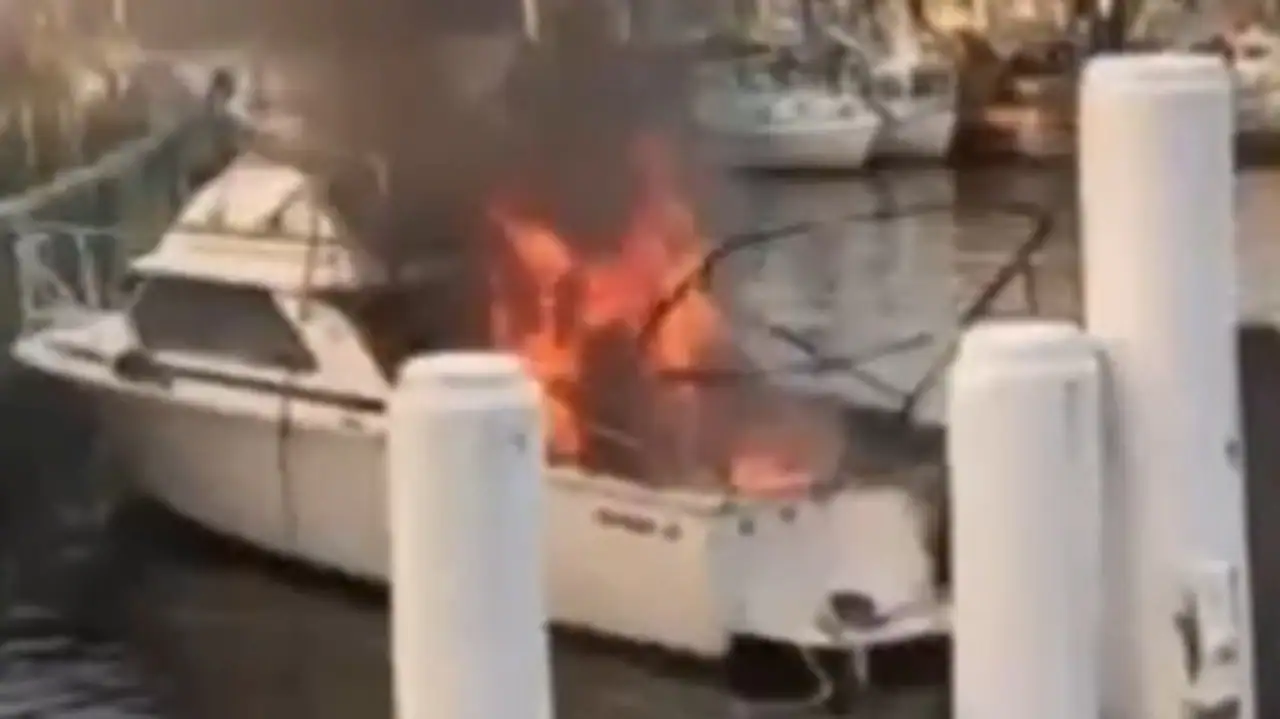 Eight burned in ‘significant’ boat explosion at Dangar Island