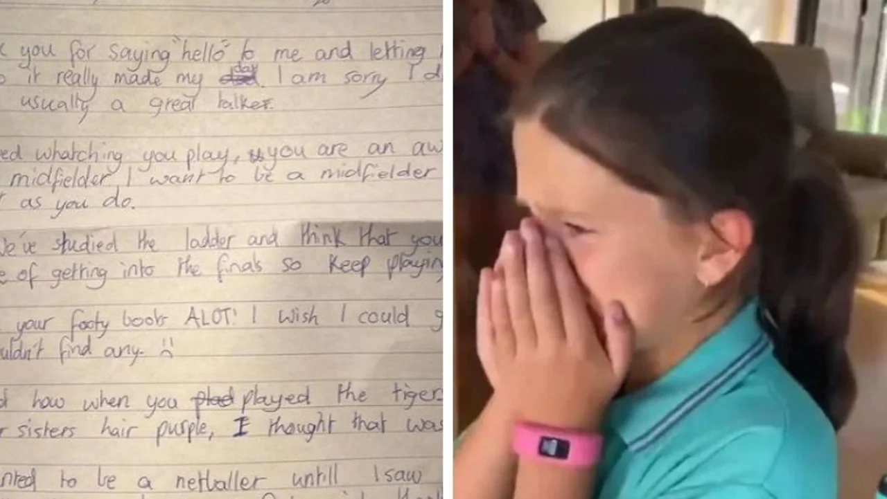 Jess Hosking, surprise visit, Kalani, video, Instagram, Tayla Harris