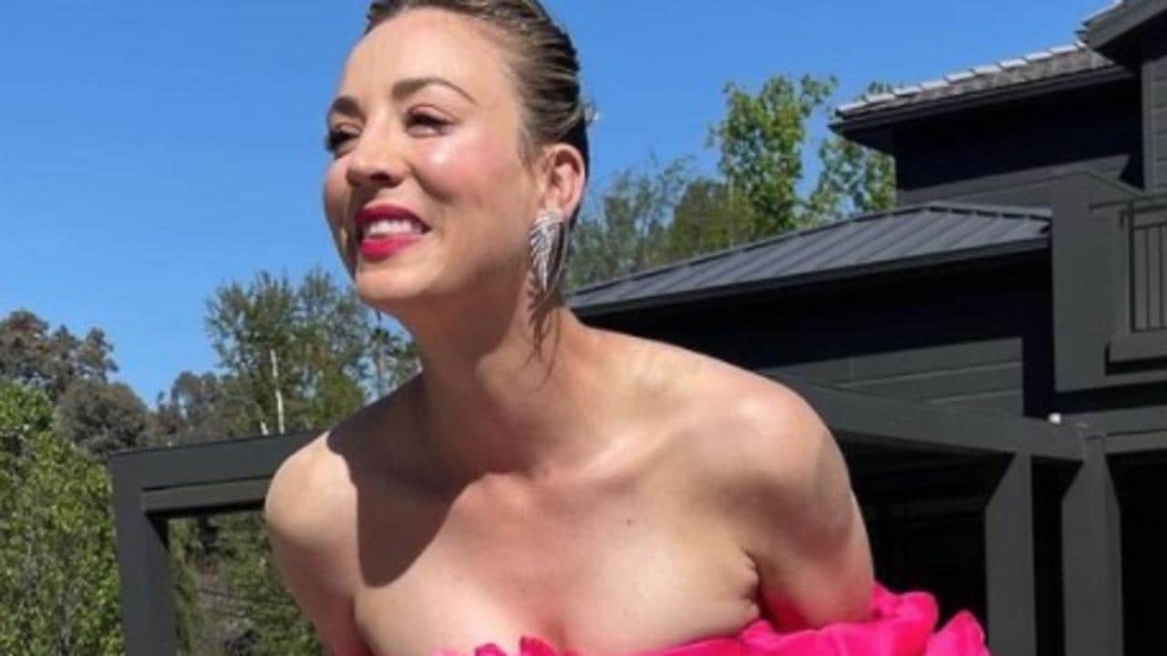 Kaley Cuoco, Lily Collins dress up for virtual event