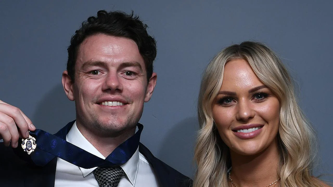 Lachie Neale, wife Julie Neale, baby news, pregnant, Instagram, Brisbane Lions