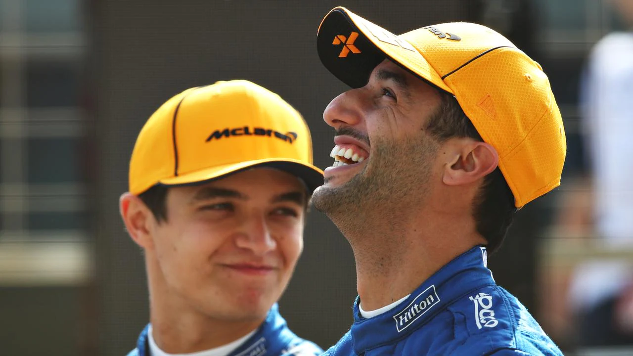 Lando Norris, Daniel Ricciardo, McLaren, MCL35M