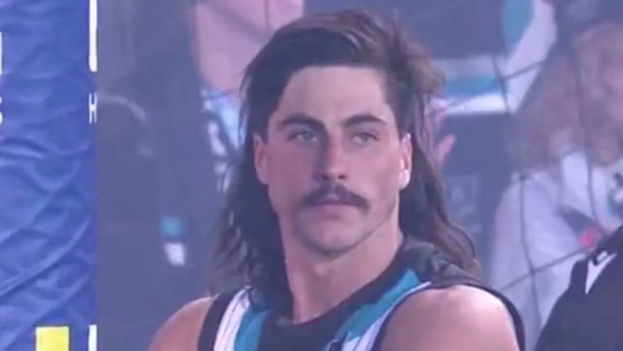 Port Adelaide vs Richmond Tigers live score, Lachie Jones, hair