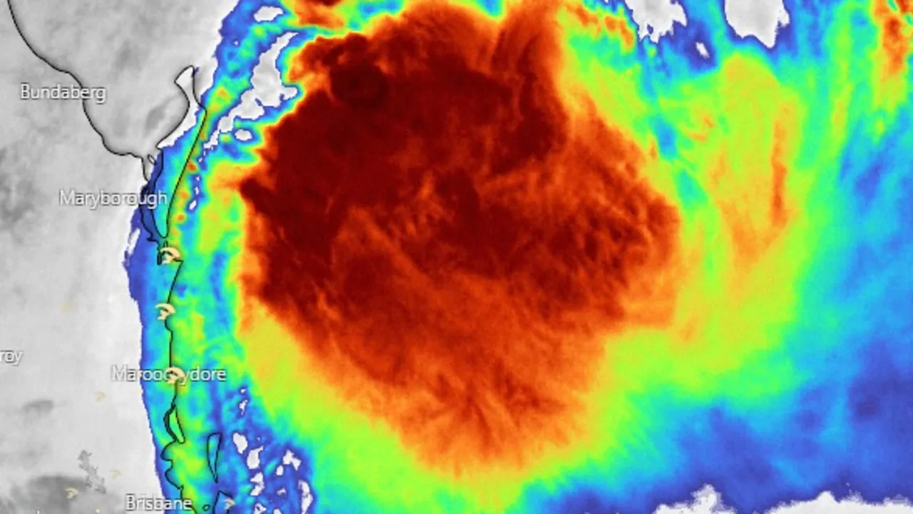 Warning for Hervey Bay, Sunshine Coast