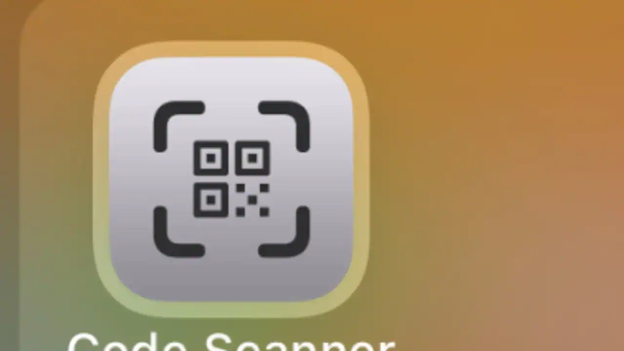 iPhone has a built-in QR code scanner